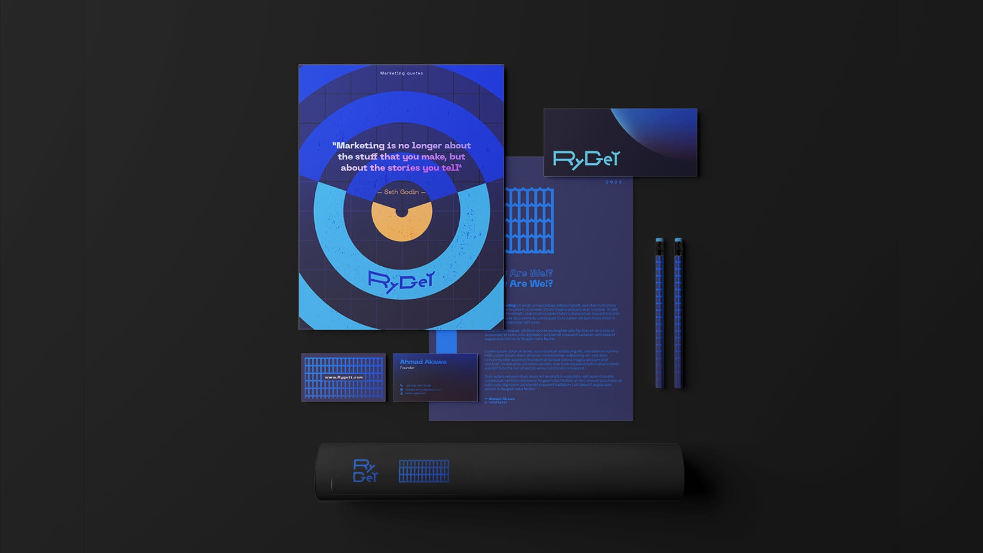 9 Ryget Mockup world brand design