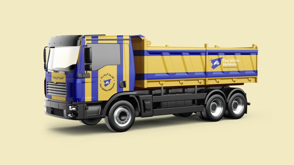 Dump Truck Mockup