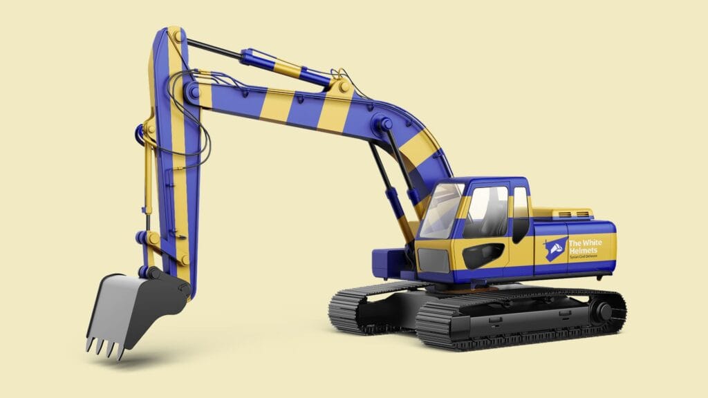 Excavator Mockup
