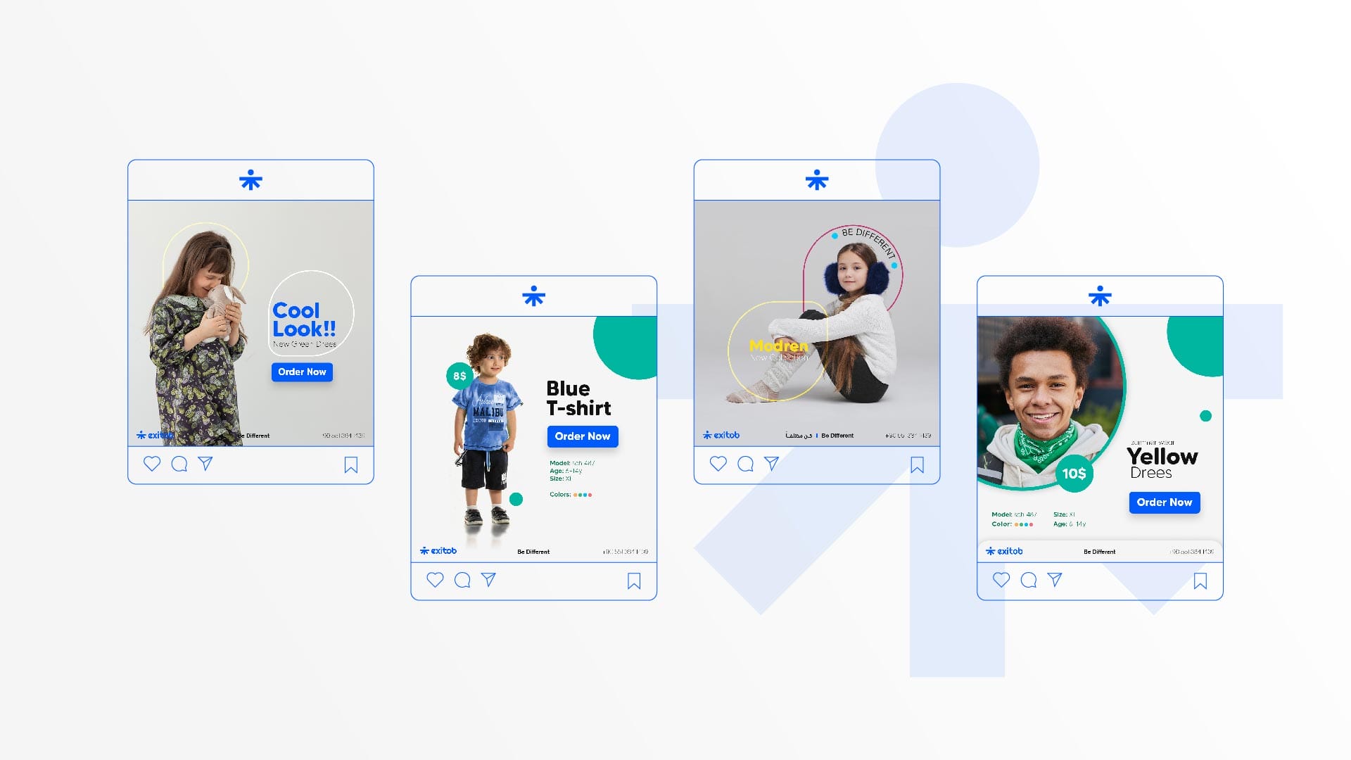 7 InstgramPoster world brand design