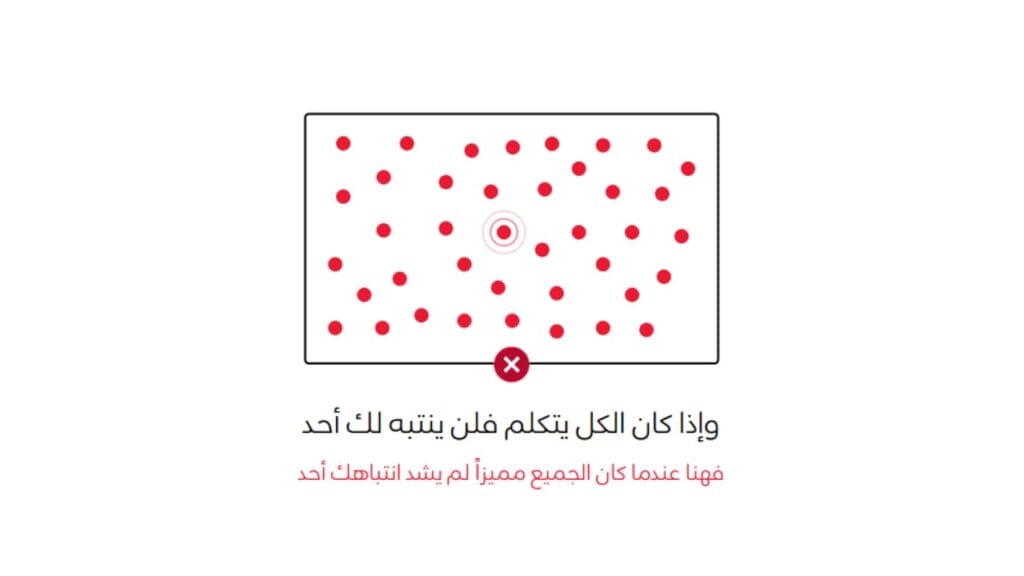 جذب الانباه إلى الشعار | الشعار المؤثر