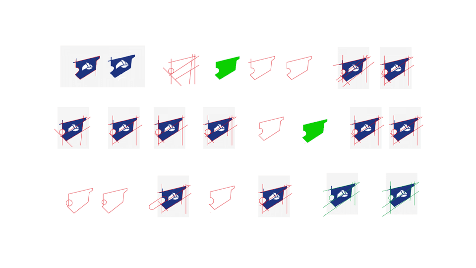 تطوير الهوية البصرية | الخوذ البيضاء 36 خريطة سوريا 0٨