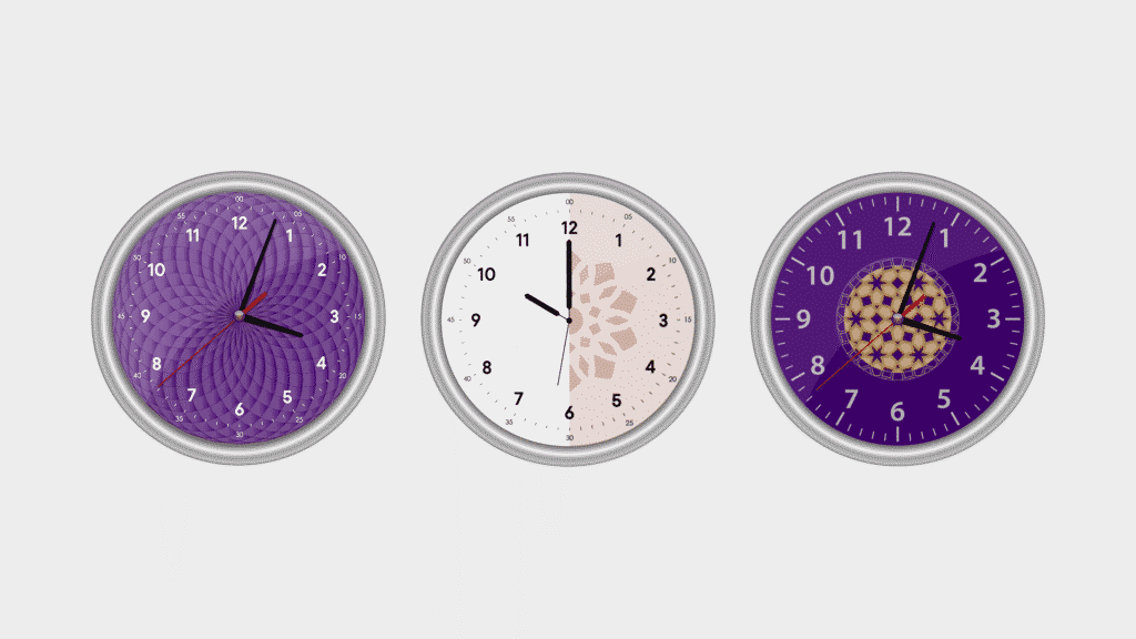 أوجه الساعات 1