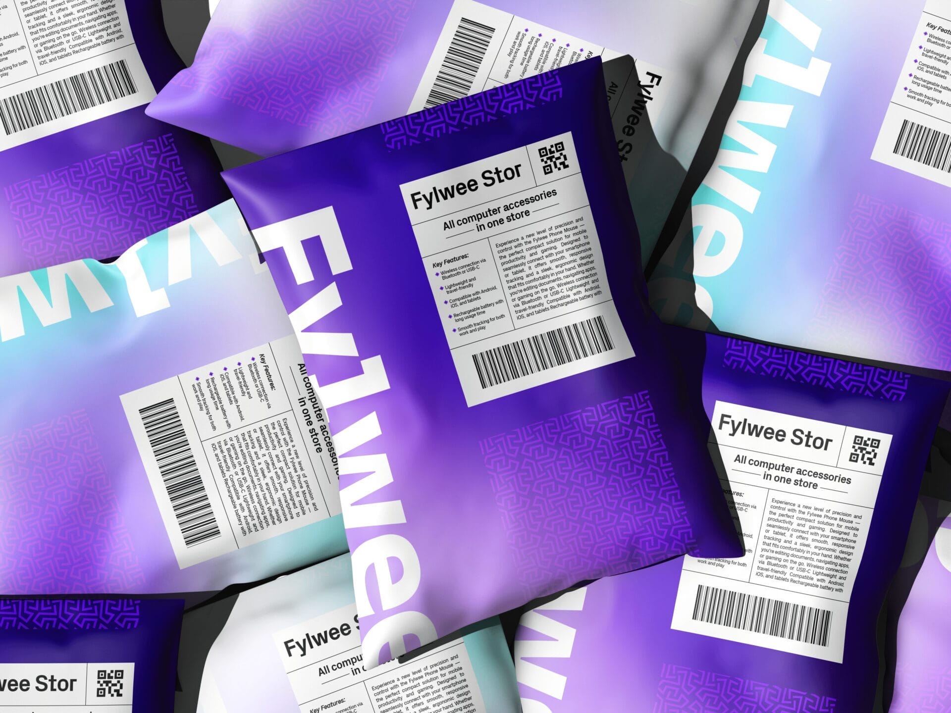 mailer bag mockup optimized