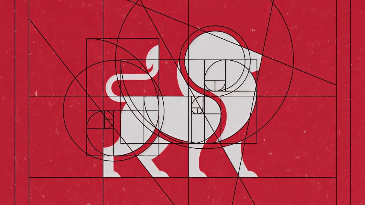 النسبة الذهبية في الشعارات